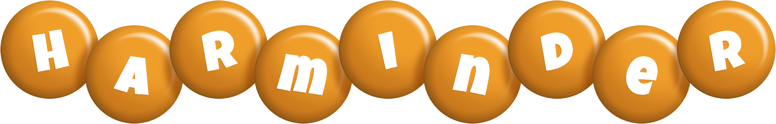 Harminder candy-orange logo