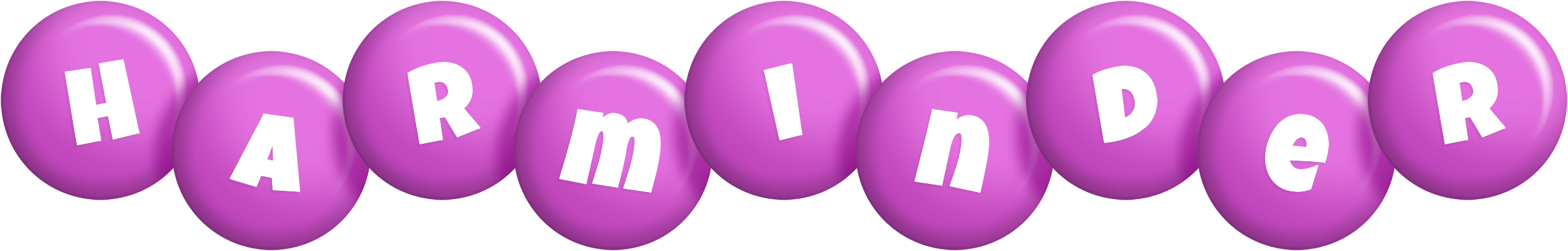 Harminder candy-purple logo