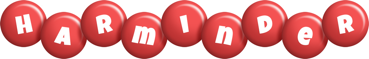 Harminder candy-red logo
