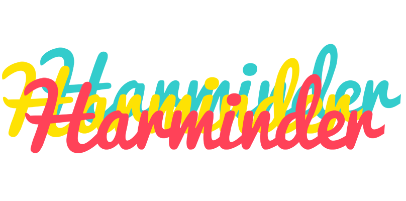 Harminder disco logo
