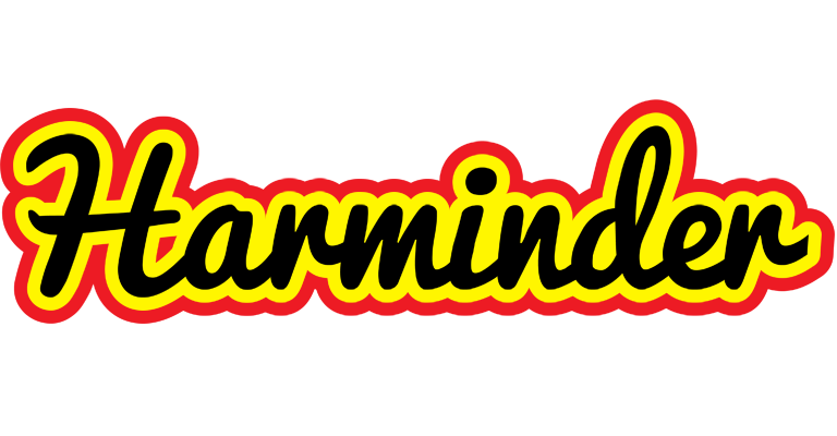 Harminder flaming logo