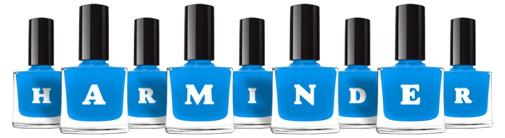 Harminder glossy logo
