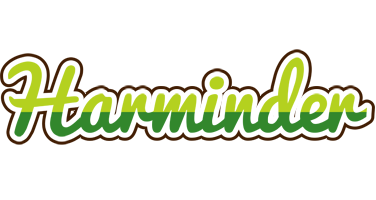 Harminder golfing logo