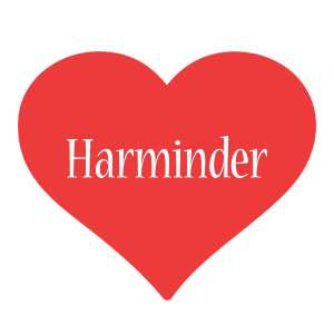 Harminder love logo
