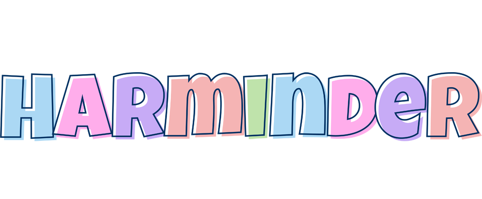 Harminder pastel logo