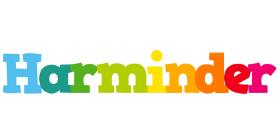 Harminder rainbows logo