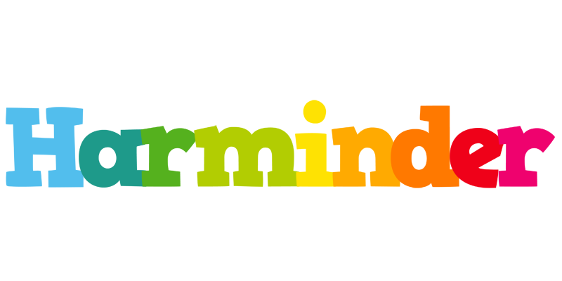 Harminder rainbows logo