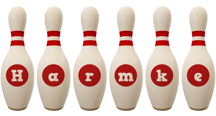 Harmke bowling-pin logo