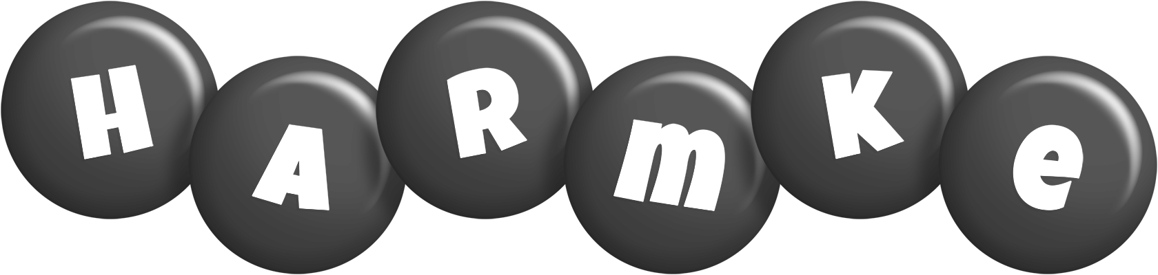 Harmke candy-black logo