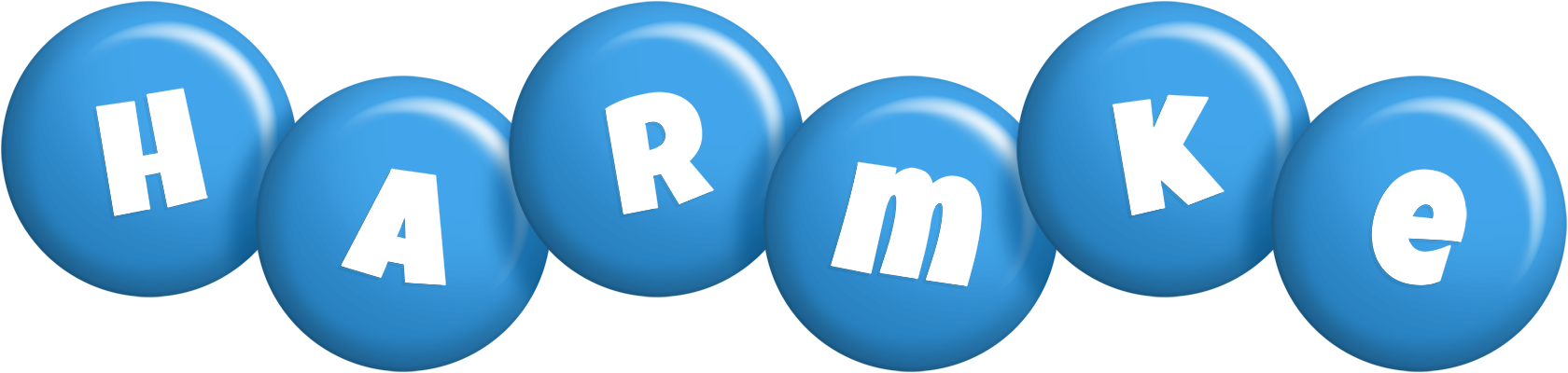 Harmke candy-blue logo