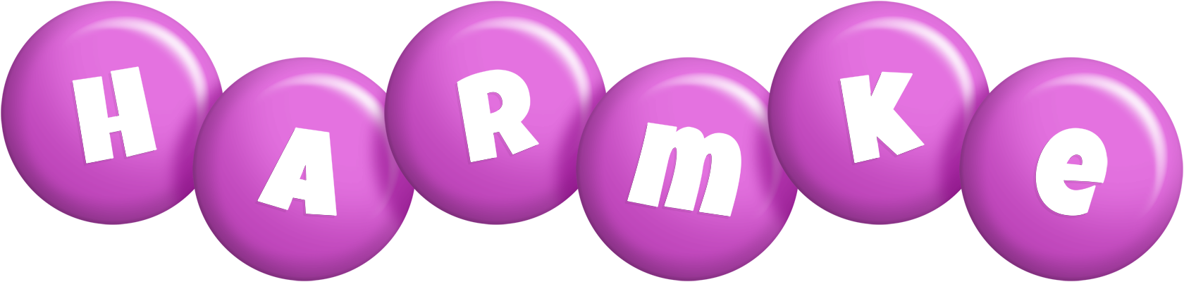 Harmke candy-purple logo