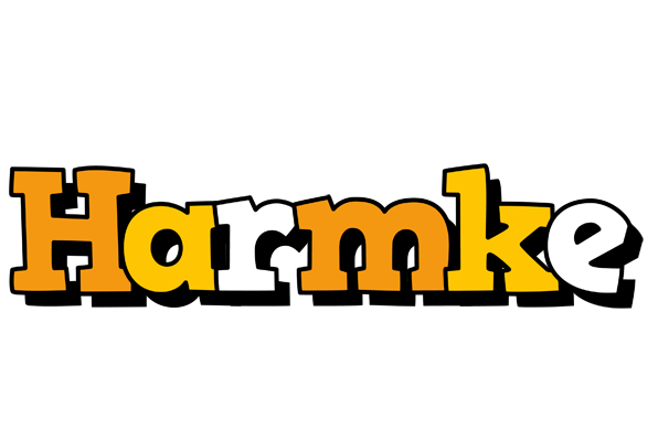 Harmke cartoon logo