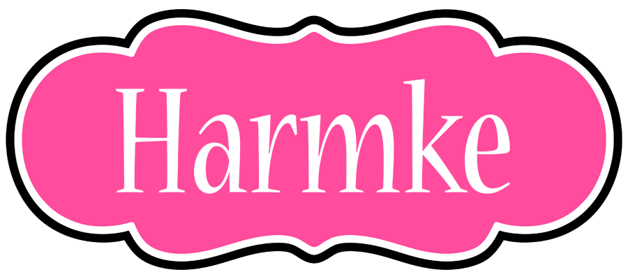 Harmke invitation logo