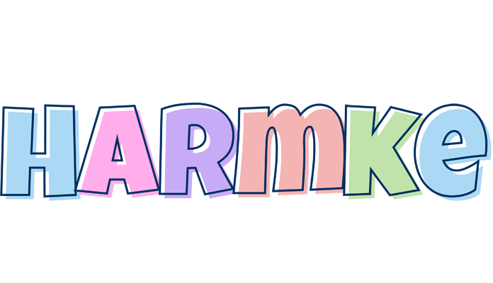 Harmke pastel logo