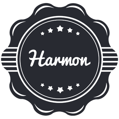 Harmon badge logo