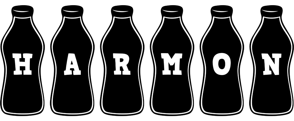 Harmon bottle logo