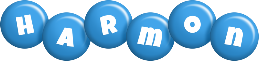 Harmon candy-blue logo