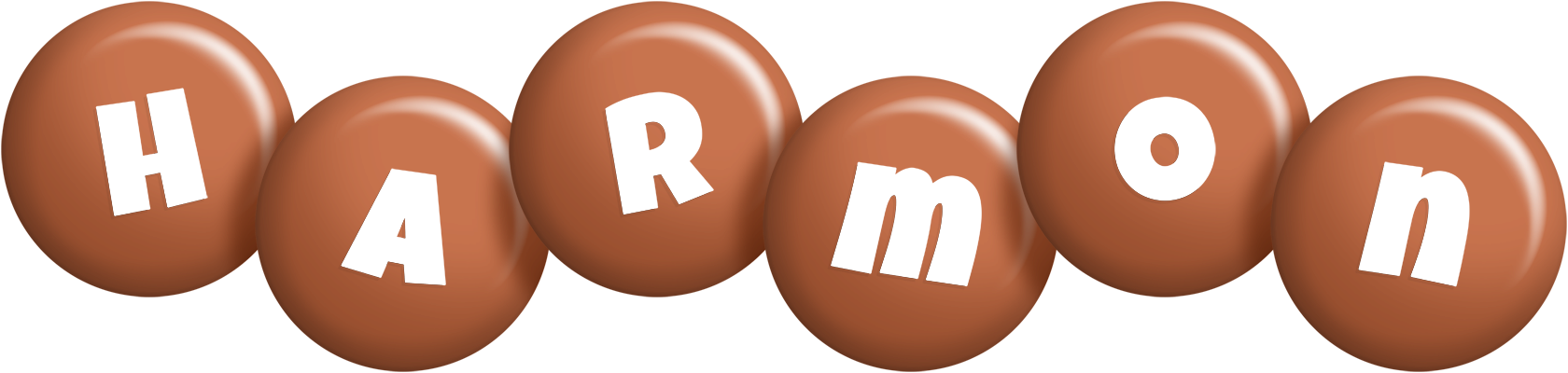 Harmon candy-brown logo