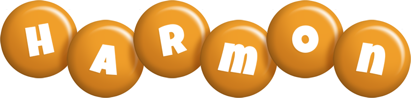 Harmon candy-orange logo