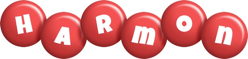 Harmon candy-red logo