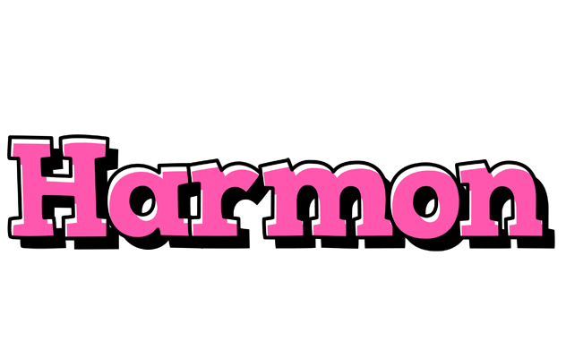 Harmon girlish logo