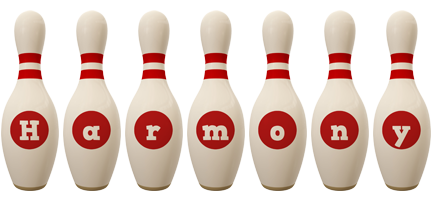 Harmony bowling-pin logo