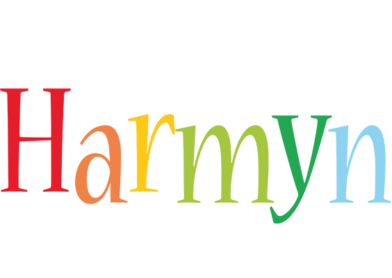 Harmyn birthday logo