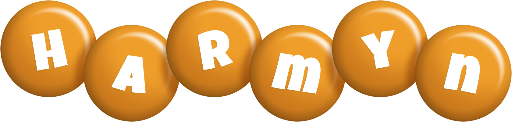 Harmyn candy-orange logo