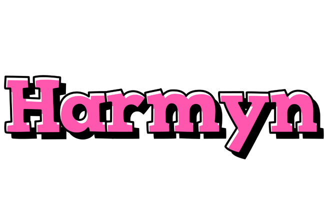 Harmyn girlish logo