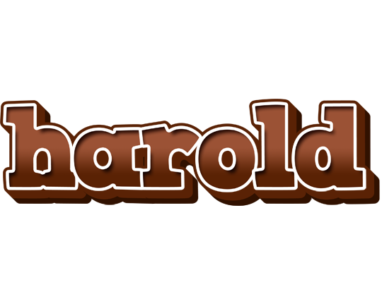 Harold brownie logo