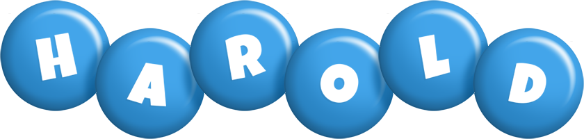 Harold candy-blue logo