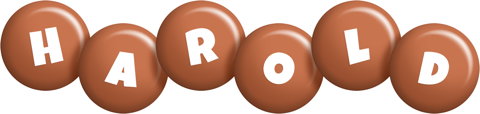 Harold candy-brown logo