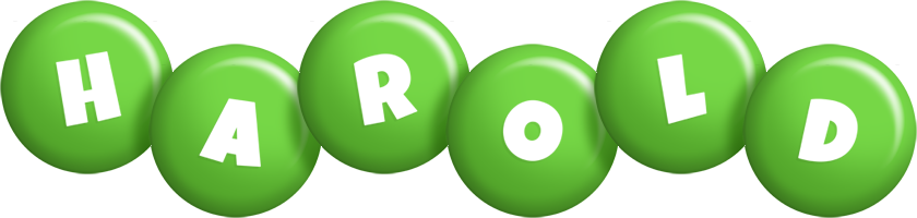 Harold candy-green logo