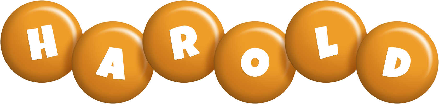 Harold candy-orange logo