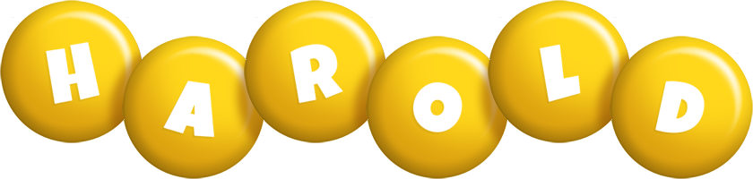 Harold candy-yellow logo