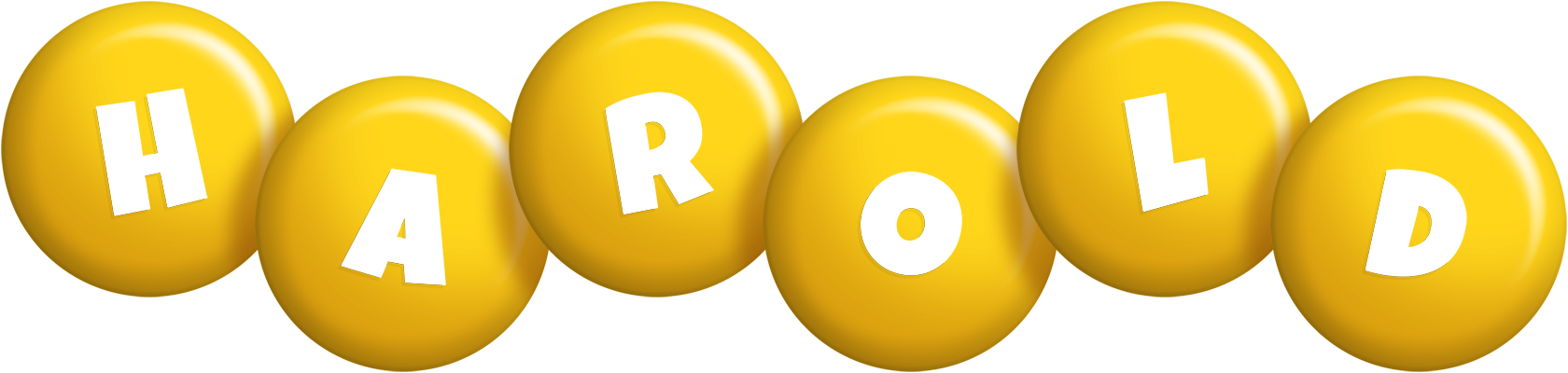 Harold candy-yellow logo