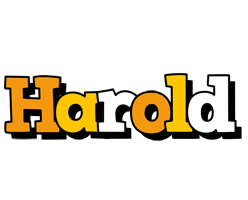 Harold cartoon logo