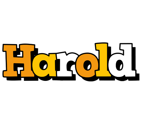 Harold cartoon logo