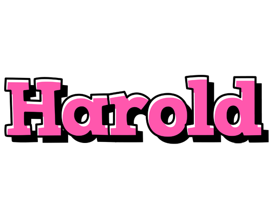 Harold girlish logo