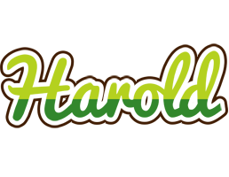 Harold golfing logo