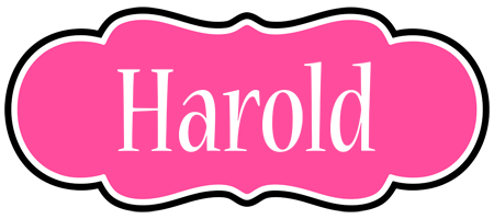 Harold invitation logo