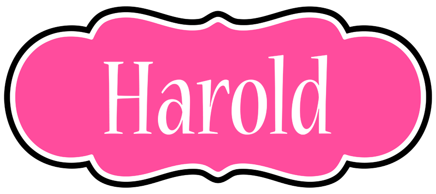 Harold invitation logo