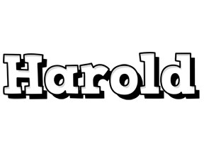 Harold snowing logo