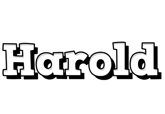 Harold snowing logo