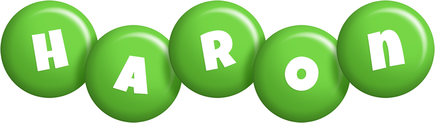 Haron candy-green logo