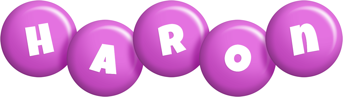 Haron candy-purple logo