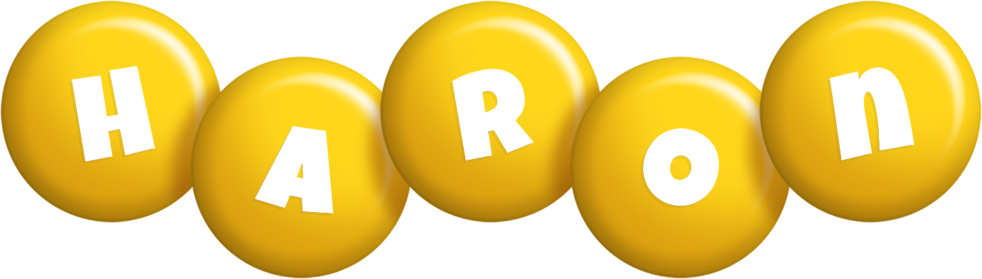 Haron candy-yellow logo