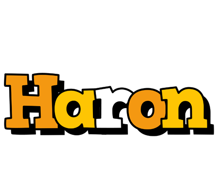 Haron cartoon logo