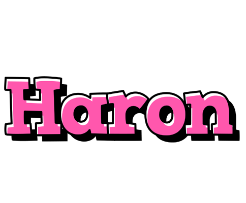 Haron girlish logo