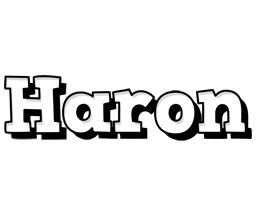 Haron snowing logo